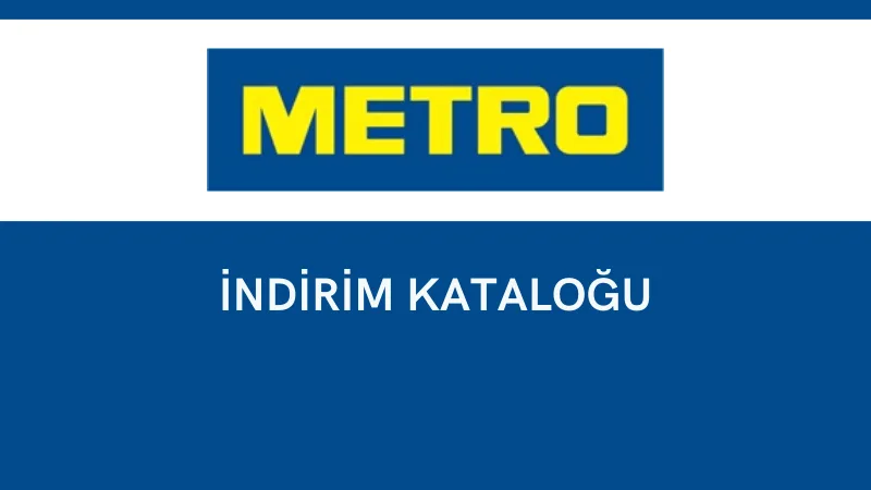 Metro Market indirim kataloğu