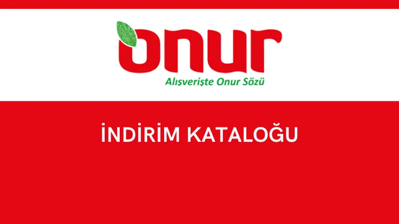 Onur Market indirim kataloğu