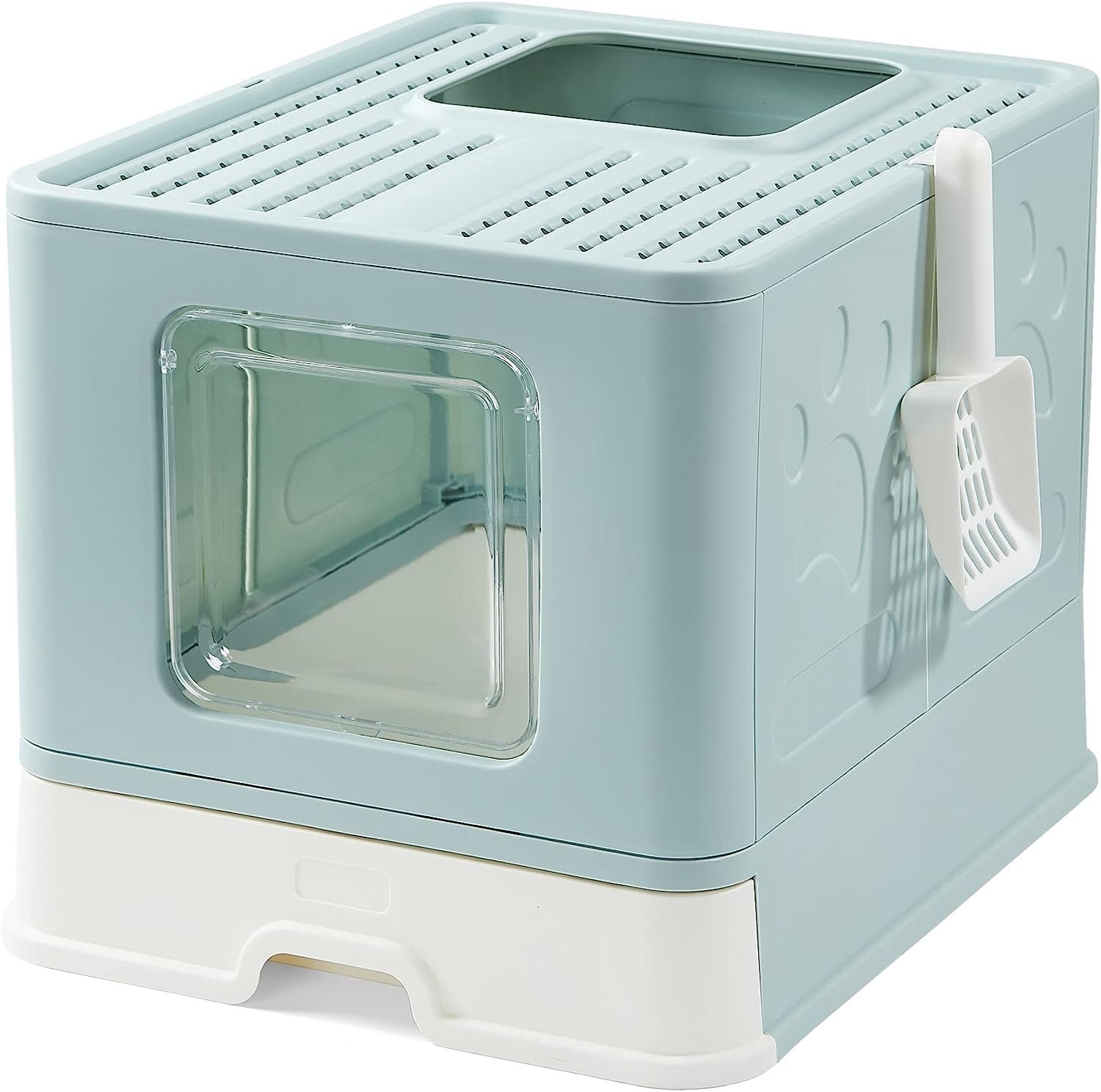 üstten girişli kedi tuvaleti