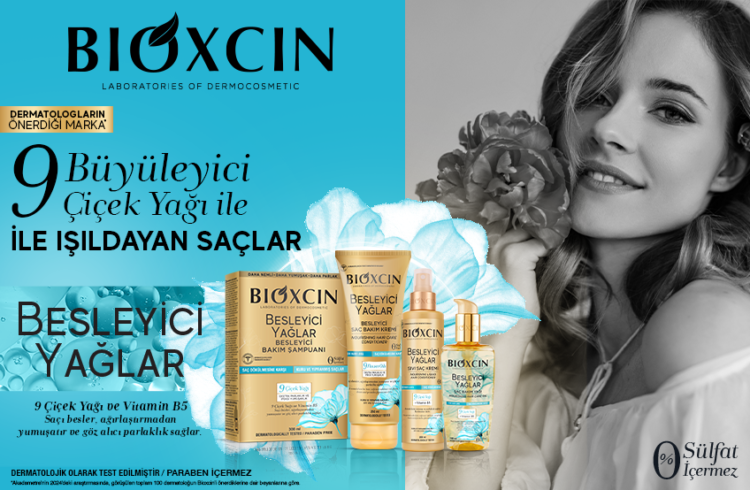 Bioxcin'in Besleyici Yağlar Serisi: Sülfatsız Saç Bakım Çözümleri