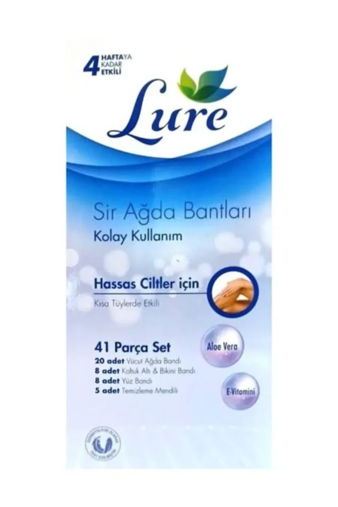 Lure Hassas Ciltler İçin Ağda Bandı