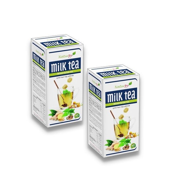 Naturpy Milk Tea Emziren Anneler İçin Bitkisel Küp Çay