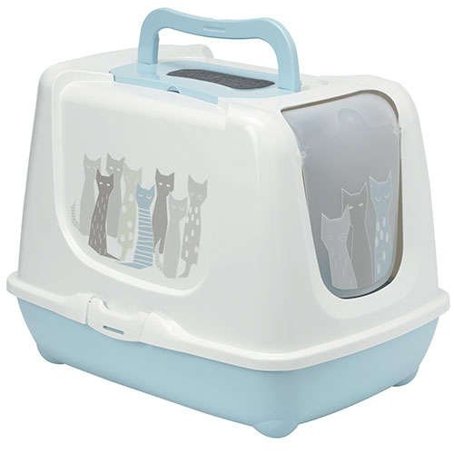 Moderna Trendy Friends Kapalı Kedi Tuvaleti