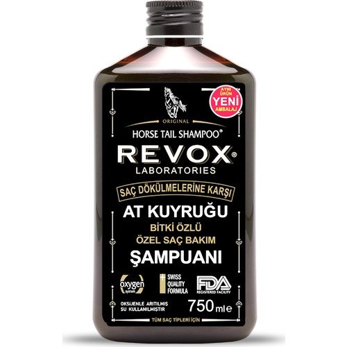 Revox Saç Dökülmelerine Karşı At Kuyruğu Bitki Özlü Saç Bakım Şampuanı