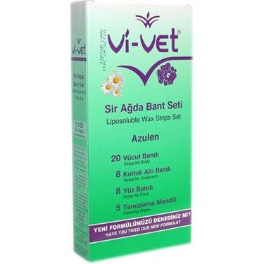 Vi-Vet Tüm Vücut Ağda Bandı
