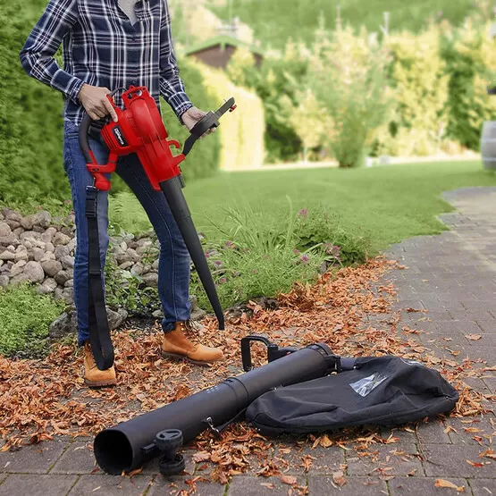 yaprak toplama ve üfleme makinesi