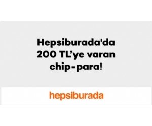 Axess'lilere Hepsiburadada 200 TLye varan chip-para!