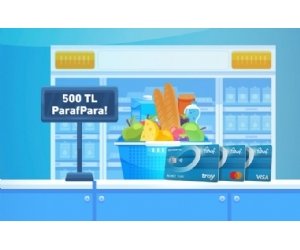 Paraf ile Market Alışverişlerinize 500 TL Değerinde ParafPara