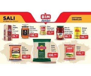 Bim 1 Nisan 2025 Salı Aktüel Ürünler Kampanyası
