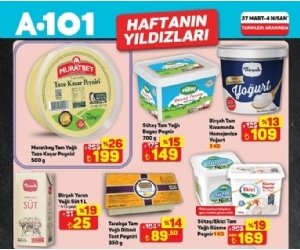A101 27 Mart - 4 Nisan 2025 Haftanın Yıldızları Kampanyası