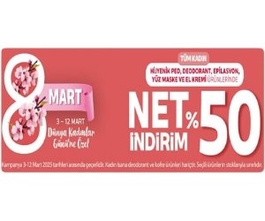 Rossmann 8 Mart Dünya Kadınlar Günü Kampanyası 2025