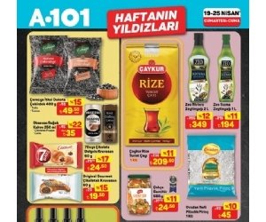 A101 19 - 25 Nisan 2025 Haftanın Yıldızları Kampanyası