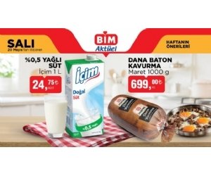 BİM Aktüel Ürünler Kampanyası - 20 Mayıs 2025 Salı