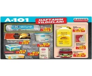 A101 17 -  23 Mayıs 2025 Haftanın Yıldızları Kampanyası