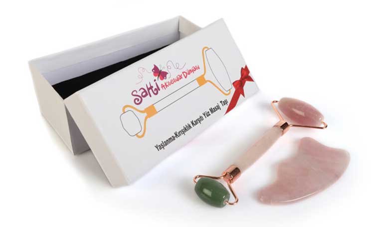 gua sha taşı set