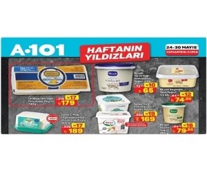 A101 24 - 30 Mayıs 2025 Haftanın Yıldızları Kampanyası