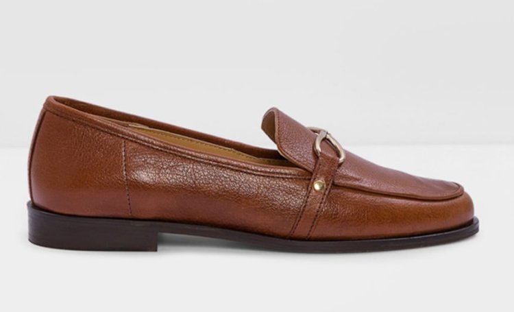 deri loafer ayakkabı
