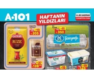 A101 14 - 20 Haziran 2025 Haftanın Yıldızları Kampanyası