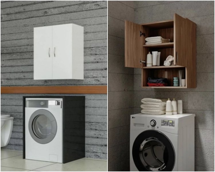 küçük banyo dolabı
