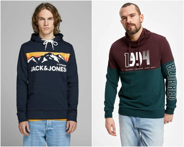 erkek sweatshirtleri
