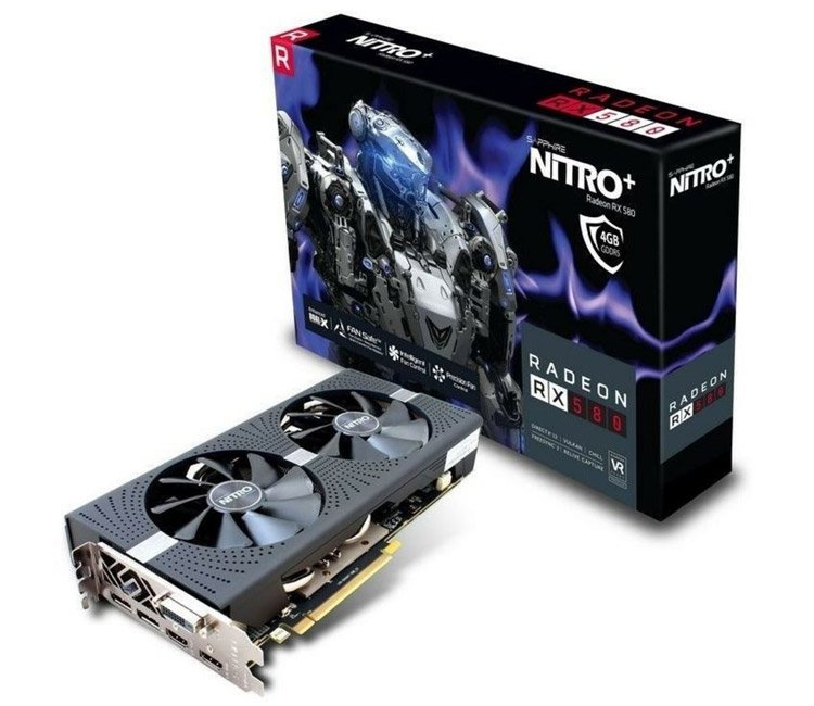 5000 TL altına oyun bilgisayarı toplamak - SAPPHIRE Radeon RX 580 Nitro+ 4GB GDDR5 256Bit DX12 Amd Radeon Ekran Kartı