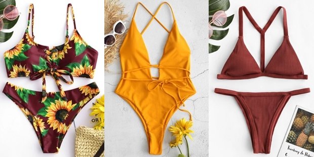 16 Zaful Bikini ve Mayo Seçeneği