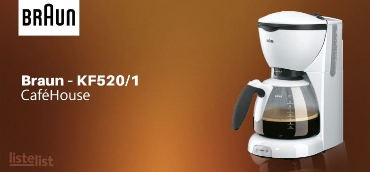 Braun – KF520/1 CaféHouse Kahve Makinesi