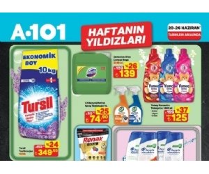 A101 20 - 26 Haziran 2025 Haftanın Parlayan Fırsatları Kampanyası