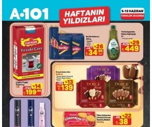 A101 7 - 13 Haziran 2025 Haftanın Yıldızları Kampanyası
