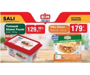 Bim 17 Haziran 2025 Salı Aktüel Ürünler Kampanyası