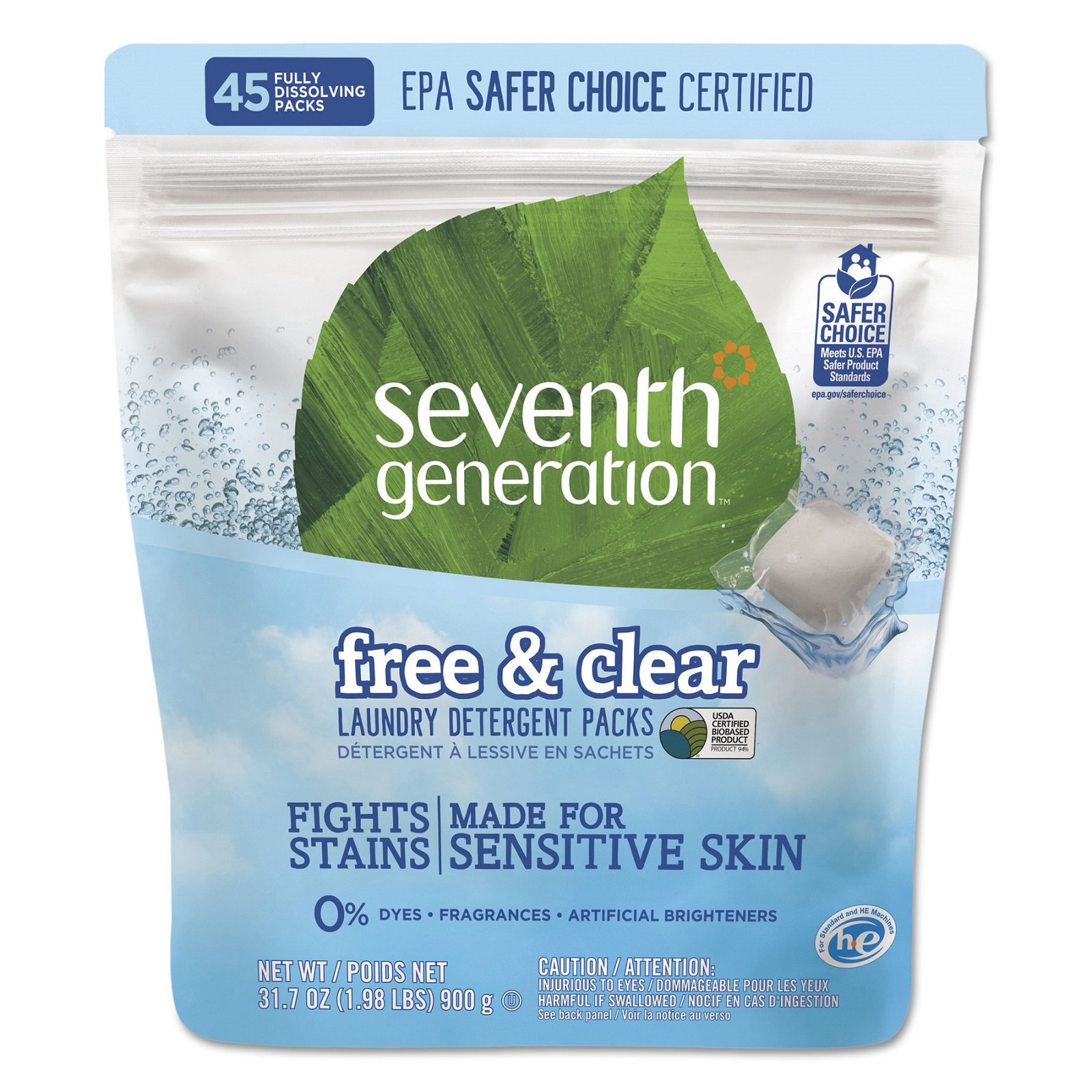 Seventh Generation Tablet Çamaşır Deterjanı
