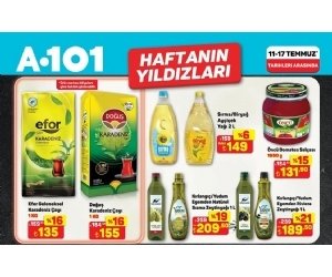 A101 11 - 17 Temmuz 2025 Haftanın Yıldızları Kampanyası