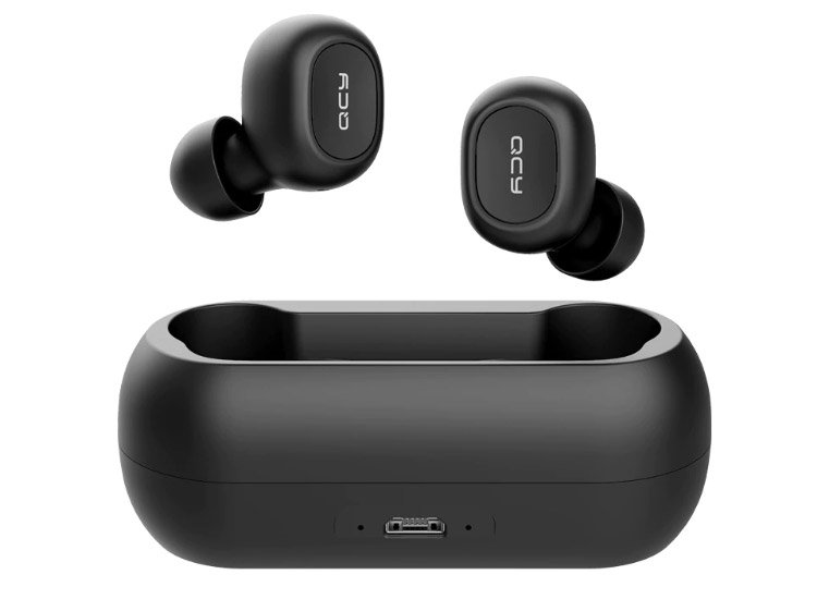 QCY QS1 TWS Bluetooth tam kablosuz kulak içi kulaklık