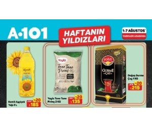A101 1 - 7 Ağustos 2025 Haftanın Yıldızları Kampanyası
