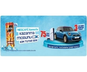 Nescafe Xpress Mini Cooper Çekiliş Kampanyası 2025