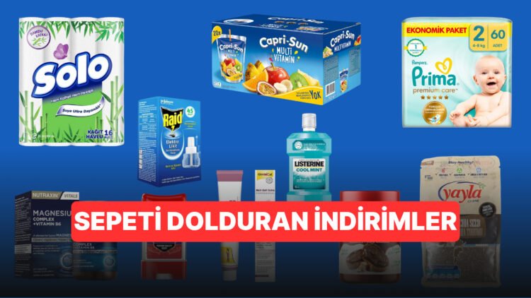 Günlük İhtiyaçlarınızı Tamamlayacak Ürünlerde Süper İndirim Günleri Başladı!
