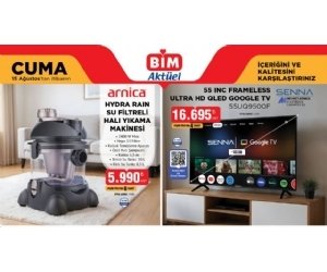 Bim 15 Ağustos 2025 Aktüel Ürünler Kampanyası