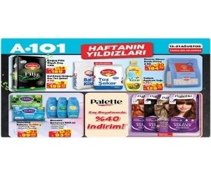 A101 15 - 21 Ağustos 2025 Haftanın Yıldızları Kampanyası