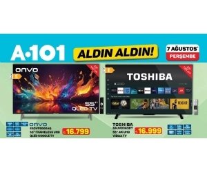 A101 7 Ağustos 2025 Aldın Aldın Kampanyası