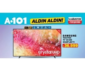 A101 14 Ağustos 2025 Alışverişte Kapış Kapış Kampanyası