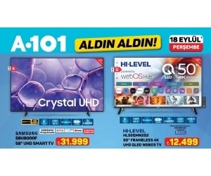A101 18 Eylül 2025 Aldın Aldın Kampanyası