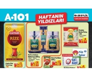 A101 19 - 25 Eylül 2025 Haftalık Yıldızlar Kampanyası