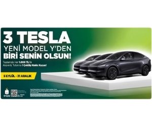Esas Burda AVM'ler Tesla Model Y Çekiliş Kampanyası 2025