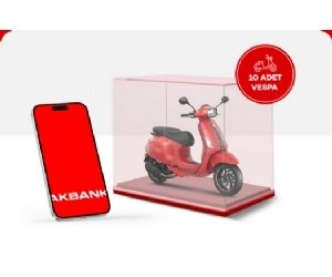 Akbank Mobil Vespa Sprint S 125 Çekiliş Kampanyası