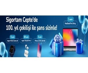 Anadolu Sigorta Sigortam Cepte'de 100. Yıl Çekiliş