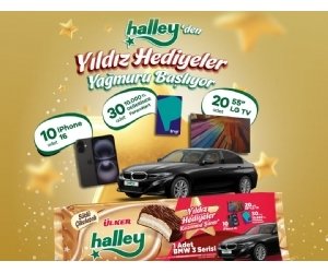 Halley Yıldız Hediyeler Yağmuru Çekiliş Kampanyası
