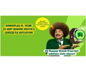 BonusFlaş 10. Yıl Çekiliş Kampanyası