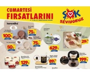 Şok Market 18 Ekim 2025 Hafta Sonu Fırsatları