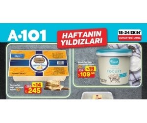 A101 11-18 Ekim 2025 Haftanın Yıldızları İndirimleri