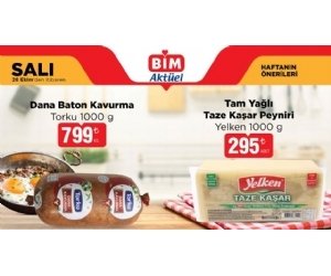 Bim 28 Ekim 2025 Salı Aktüel Ürünler Kampanyası